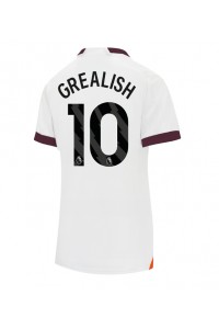 Fotbalové Dres Manchester City Jack Grealish #10 Dámské Venkovní Oblečení 2023-24 Krátký Rukáv